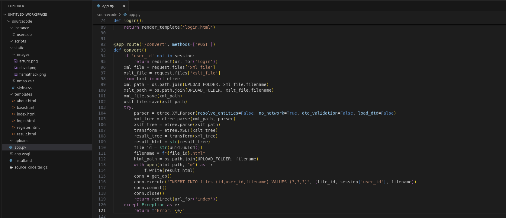 Conversor Website Dashboard Source Code App