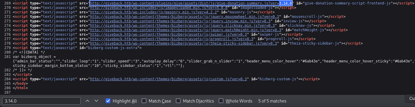 Giveback Website The Things We Need View Source