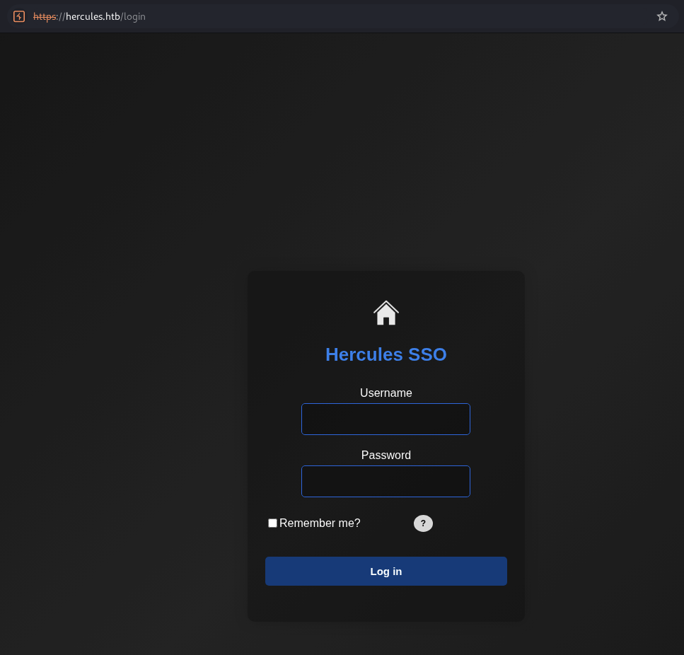 Hercules Website Login