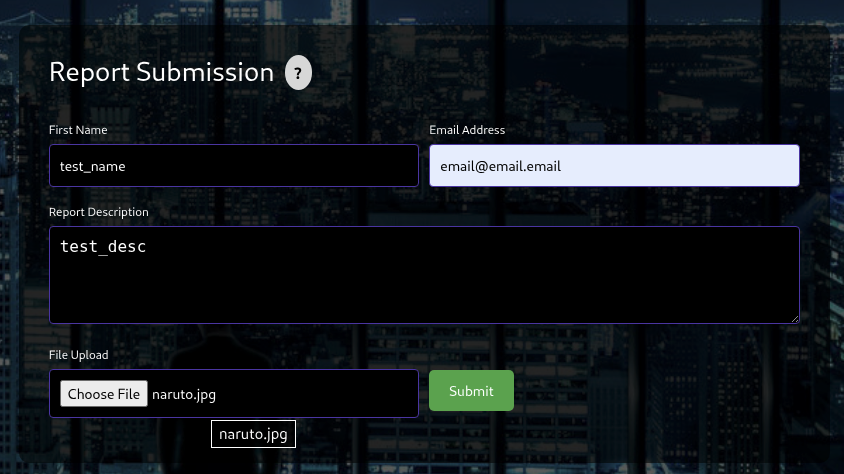 Hercules Website web admin Forms Image